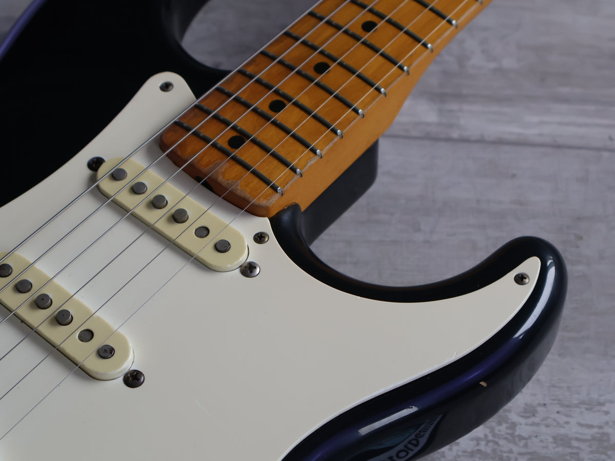 1993 Fender Japan ST57M Medium Scale '57 Reissue Stratocaster (Black)