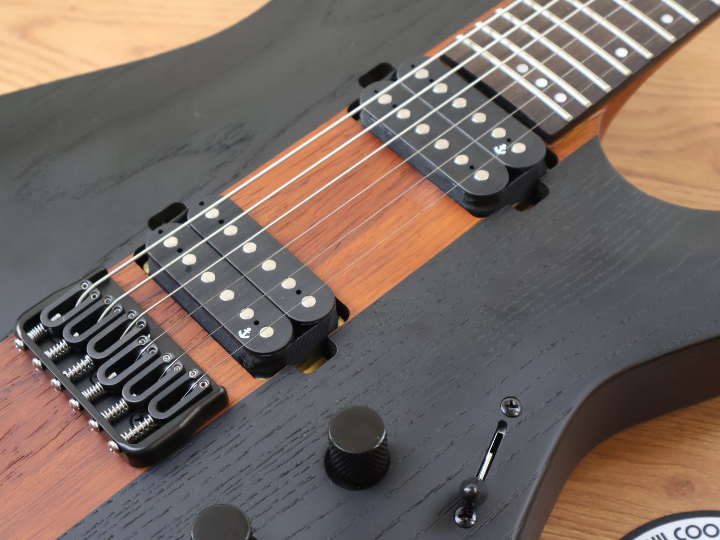 2022 Schecter C-1 Rob Scallon Signature Modeln (Dark Satin Roast)