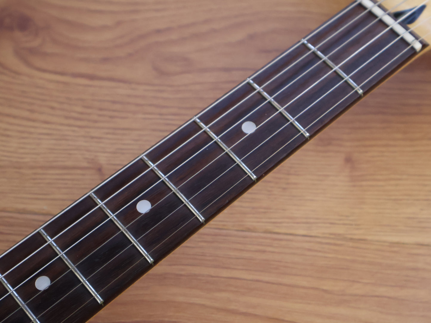 1992 Squier Japan SST-33 "Silver Series" Stratocaster (Blueburst Fotoflame)