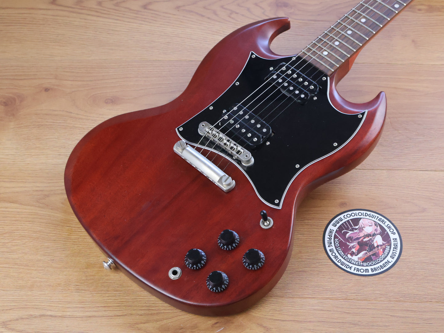2022 Gibson USA SG Standard Tribute (Vintage Cherry Satin)
