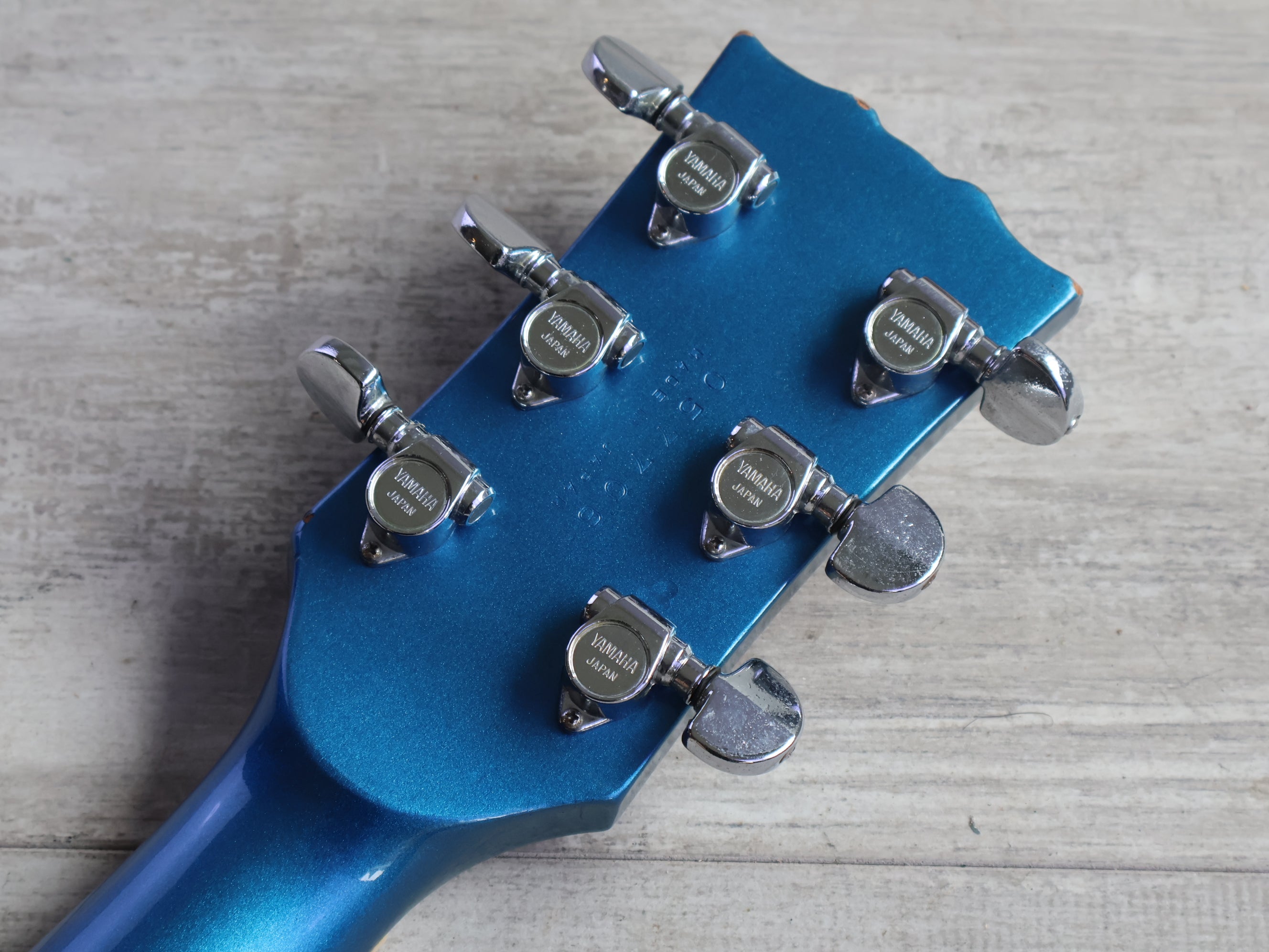 1980 Yamaha Japan SG-800 Double Cutaway (Metallic Blue) – Cool Old