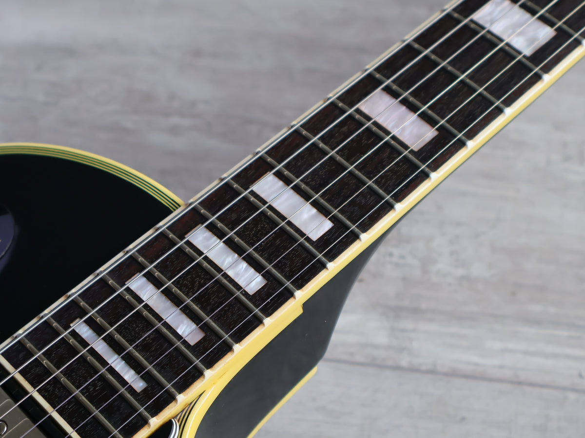 1994 Burny Japan RLC-70 Les Paul Custom (Ebony)