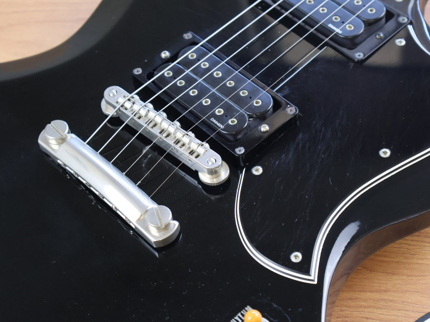 1990 Greco Japan SS-600P2 SG Double Cutaway w/Dimarzio's (Black)