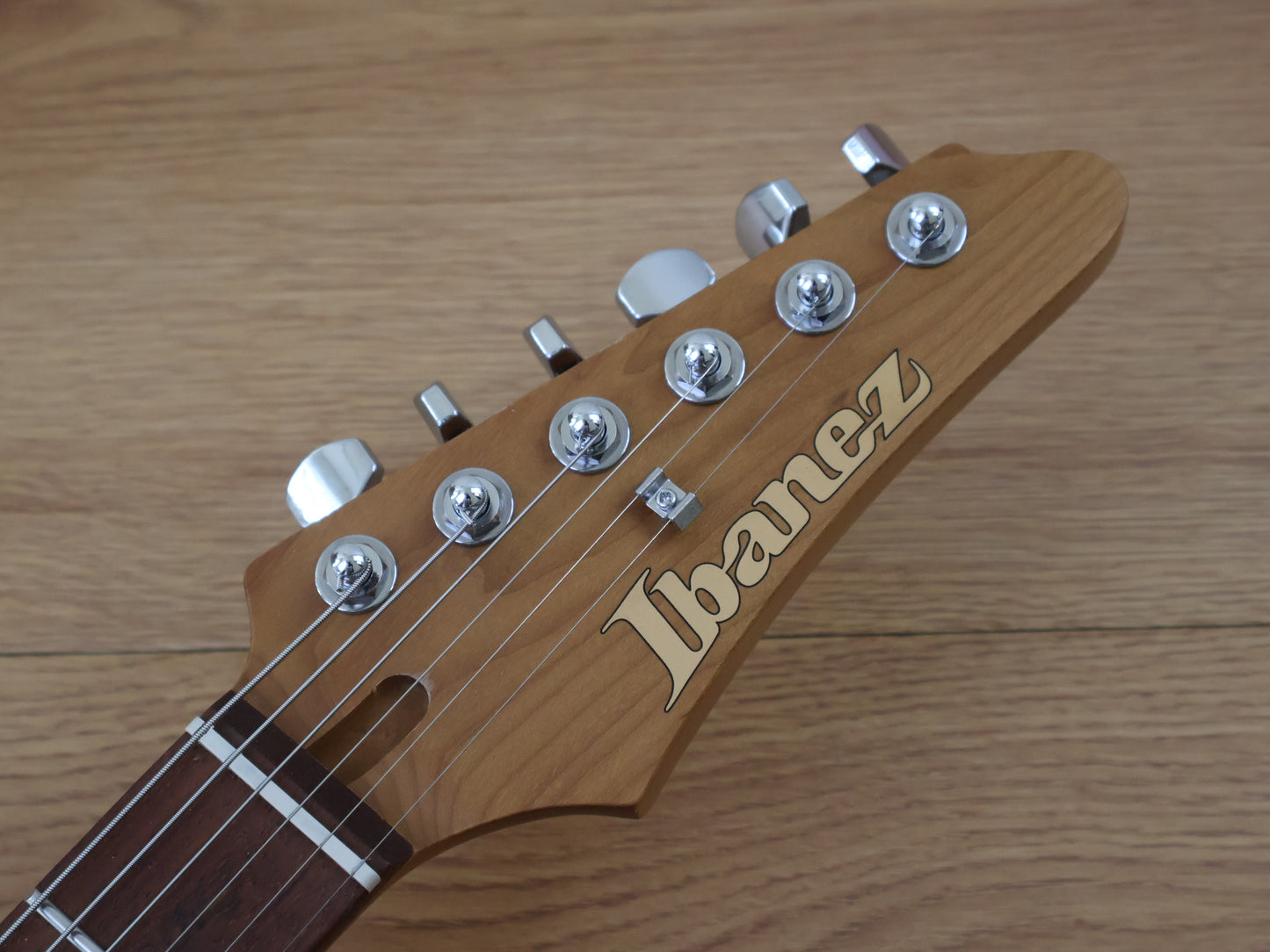 Ibanez AZ22S1F Standard Electric Guitar (Transparent Turquoise Burst)