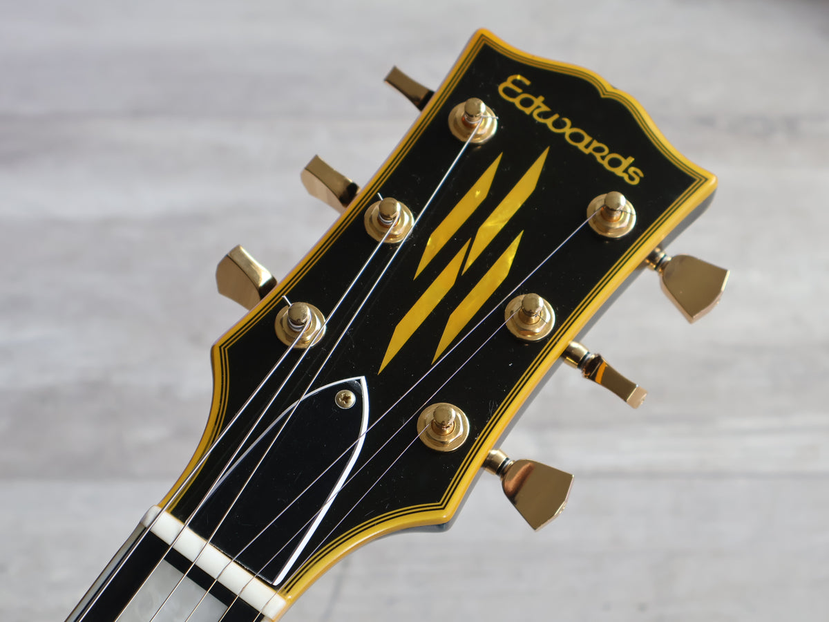 2023 Edwards (by ESP Japan) E-SA-CTM ES-335 Semi Hollowbody (Black)