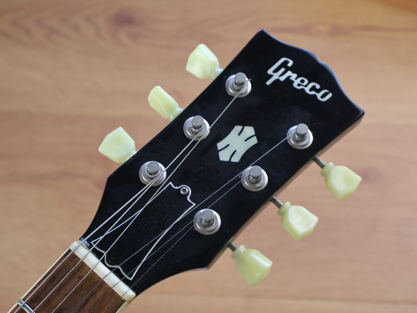 1990 Greco Japan SS-600P2 SG Double Cutaway (Black)