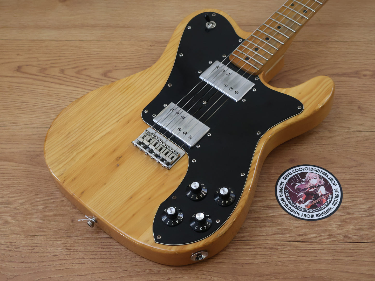 1970's Greco Telecaster Deluxe w/Lollars (Natural)