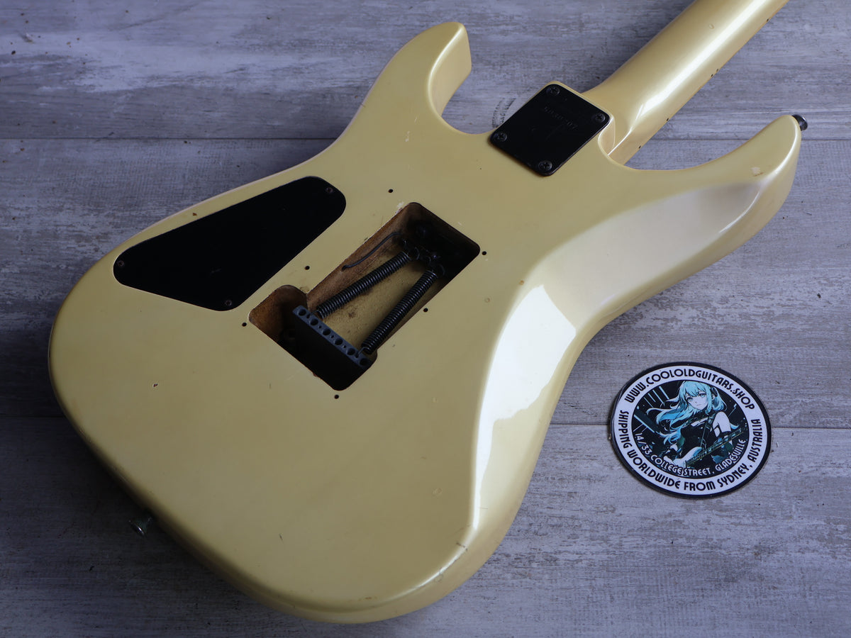 1980's Fernandes Japan STJ-75 HSS Superstrat (White)