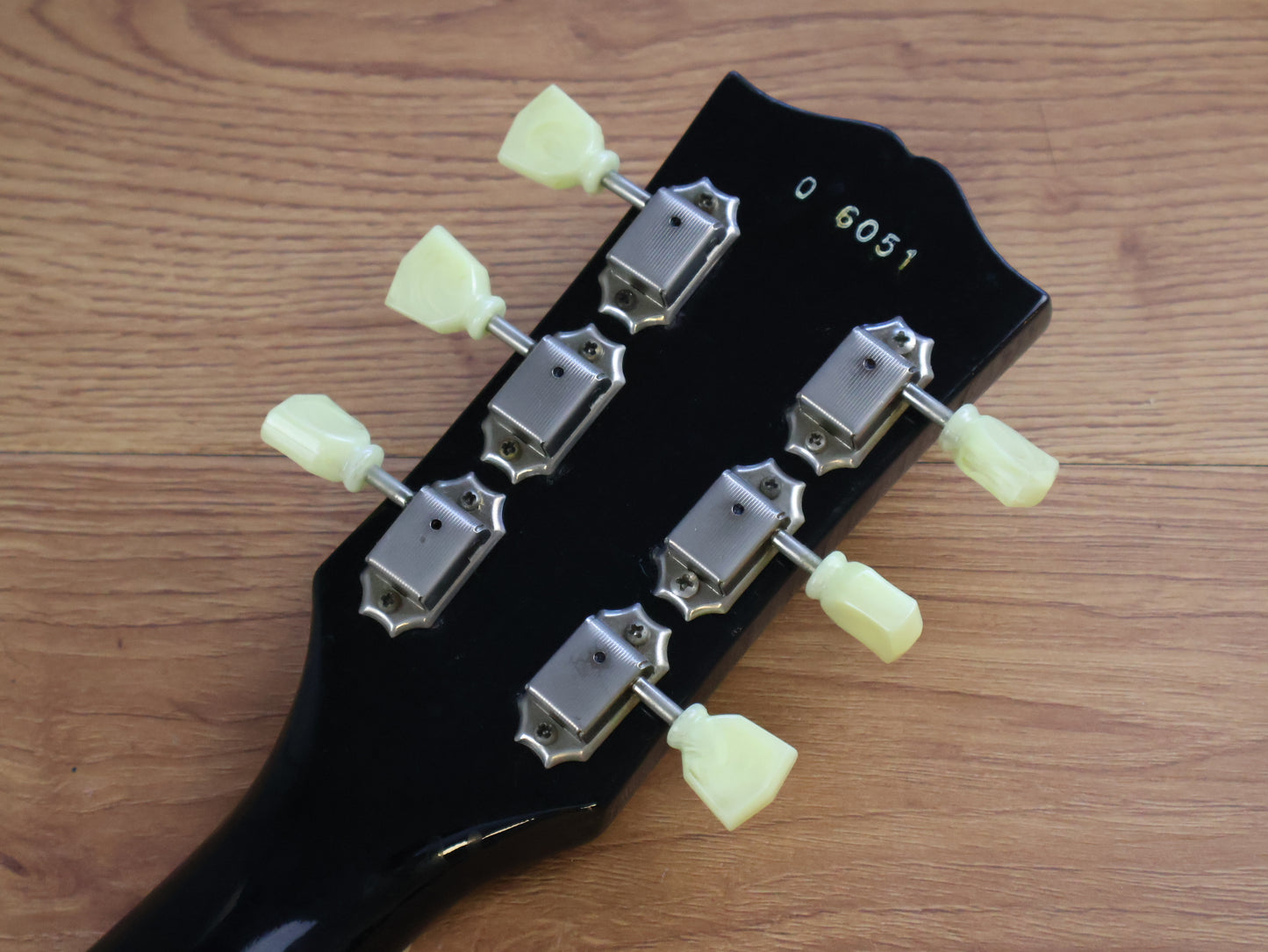 1990 Greco Japan SS-600P2 SG Double Cutaway (Black)