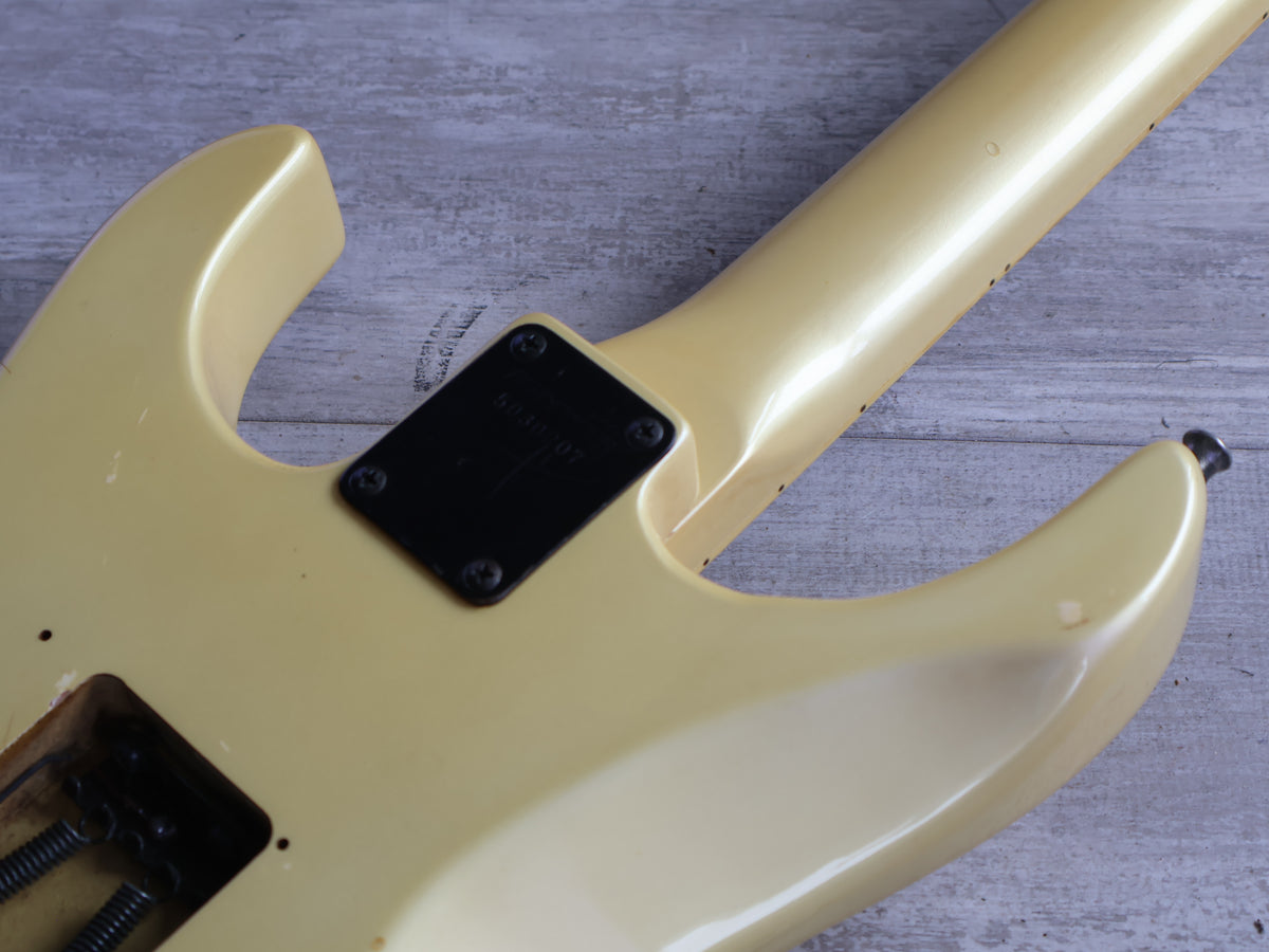 1980's Fernandes Japan STJ-75 HSS Superstrat (White)