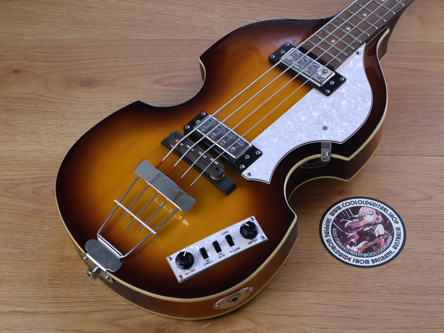 Hofner BB Hi Series Violin Beatle Bass (Sunburst)