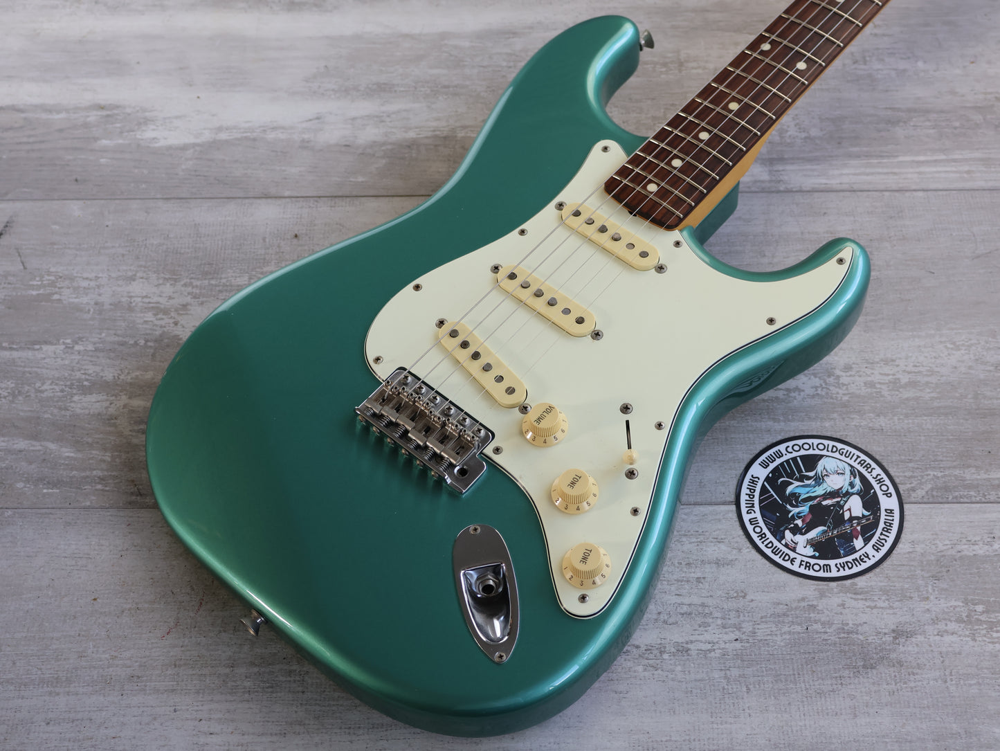 2008 Fender Japan ST62-TX '62 Reissue Stratocaster w/Texas Specials (Ocean Turquoise Metallic)