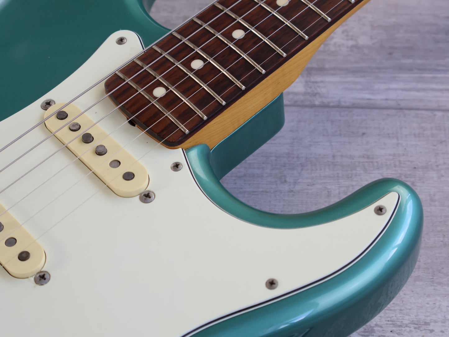 2008 Fender Japan ST62-TX '62 Reissue Stratocaster w/Texas Specials (Ocean Turquoise Metallic)