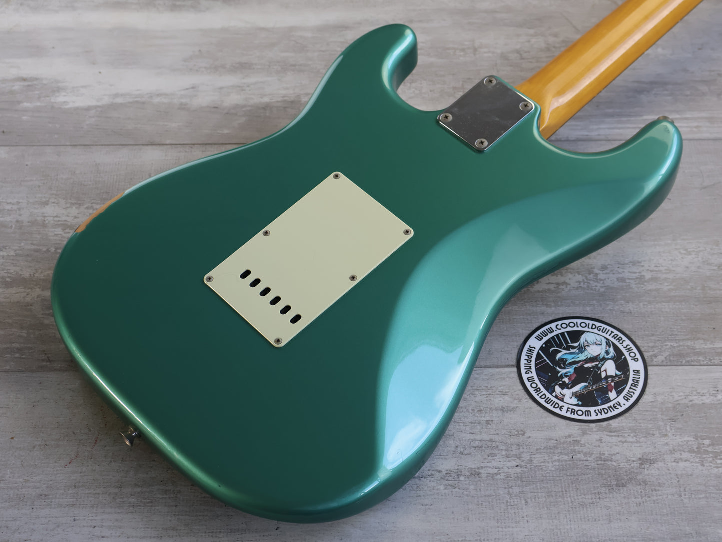 2008 Fender Japan ST62-TX '62 Reissue Stratocaster w/Texas Specials (Ocean Turquoise Metallic)