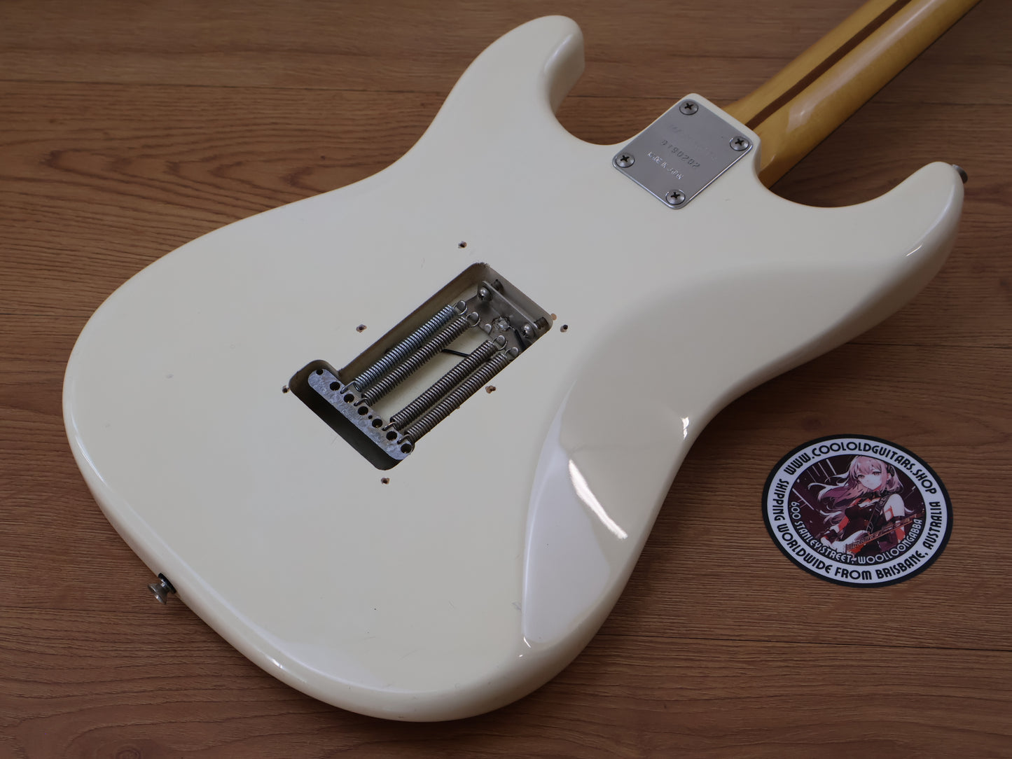 1979 Aria Pro II Japan Strikin' Sound Stratocaster (Vintage White)