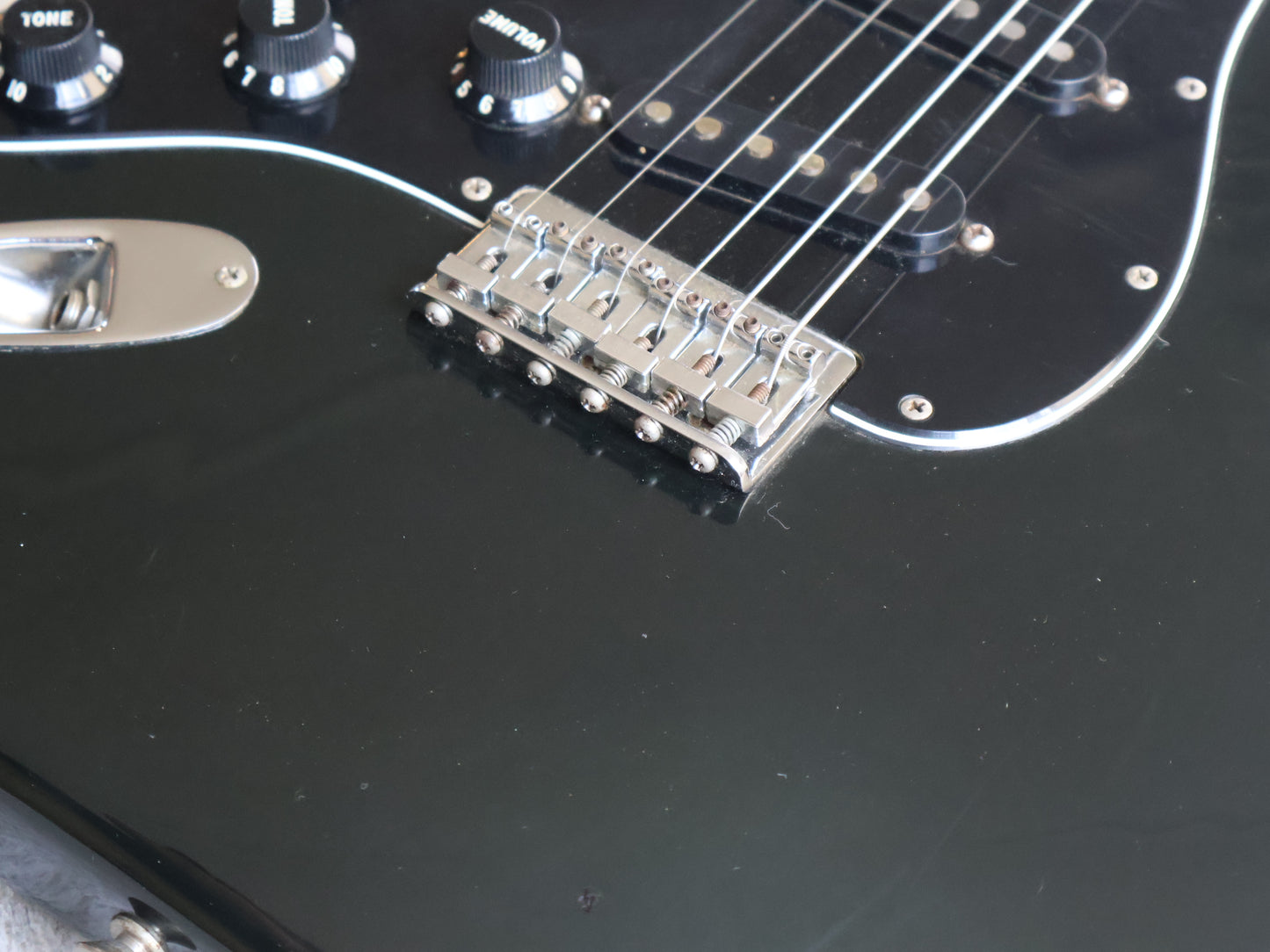 1978 Fender USA LH Left Handed Hardtail Stratocaster (Black)