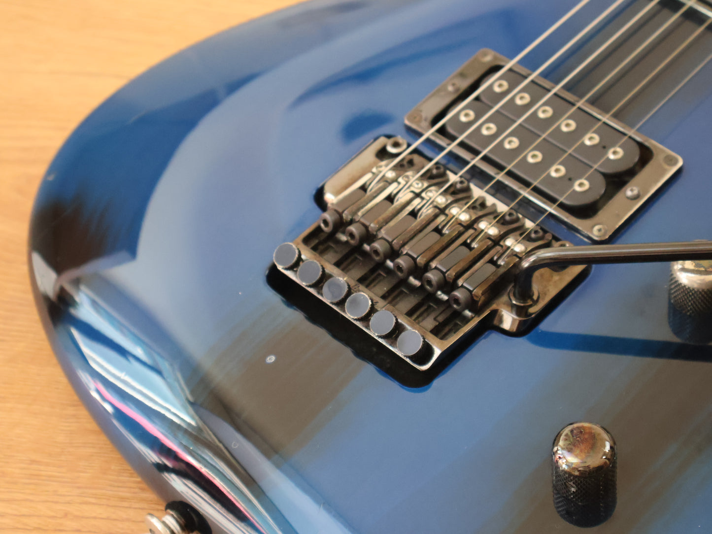2008 Ibanez Japan JS1000 Satriani Signature (Burnt Blue)