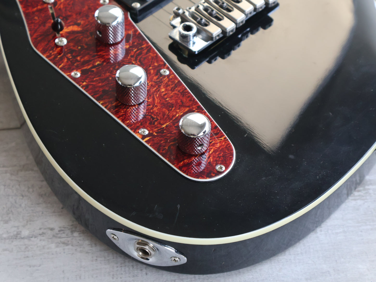 Reverend Double Agent LH Left Handed (Midnight Black)