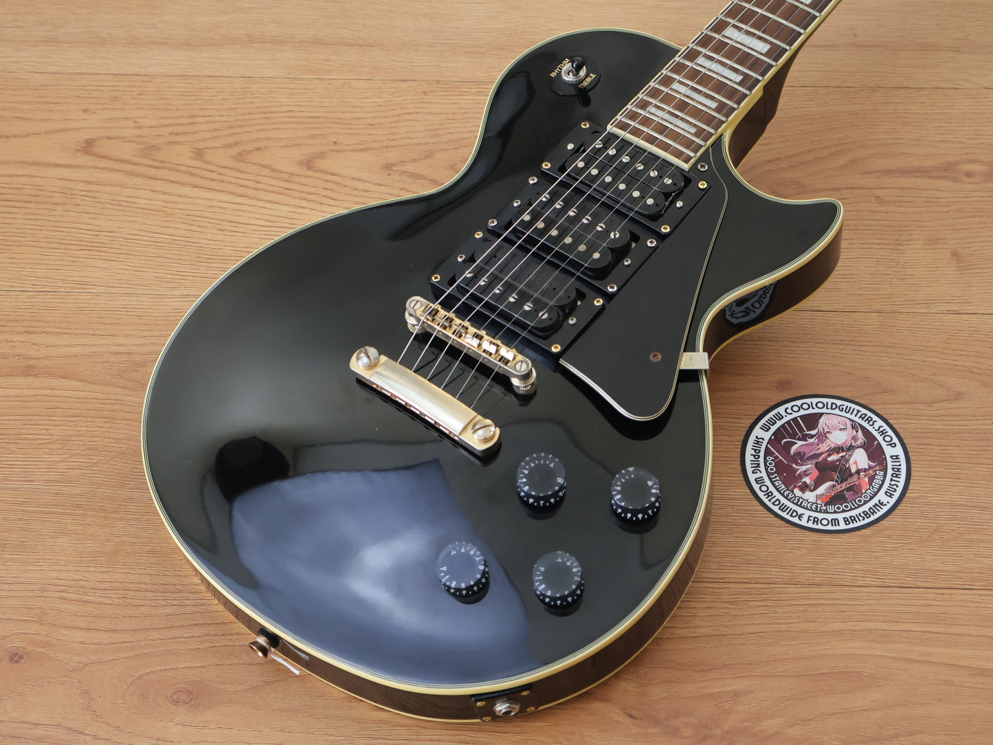 2007 Epiphone Les Paul Custom w/Gibson Pickups (Black Beauty)