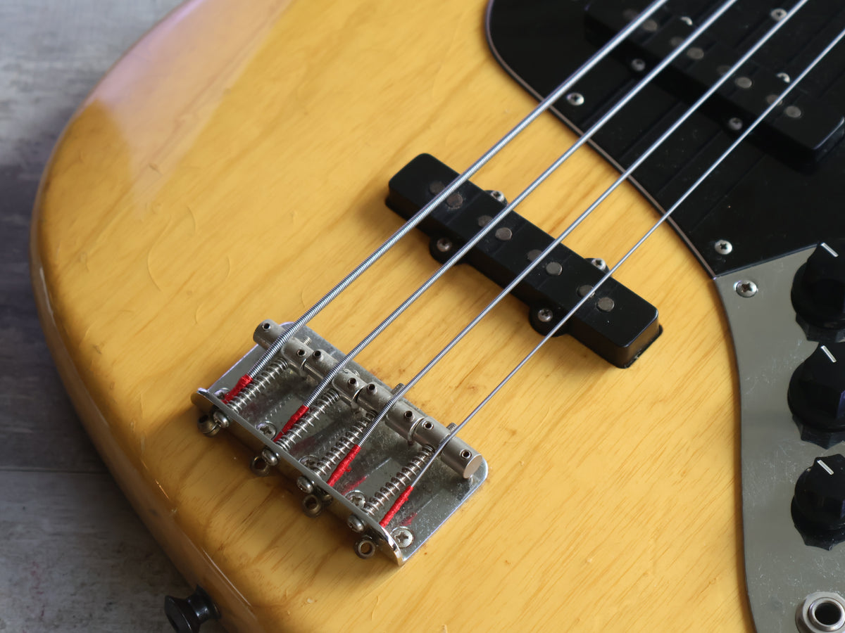 1980's ESP Navigator Japan Custom Order 70's Reissue Jazz Bass (Natural)