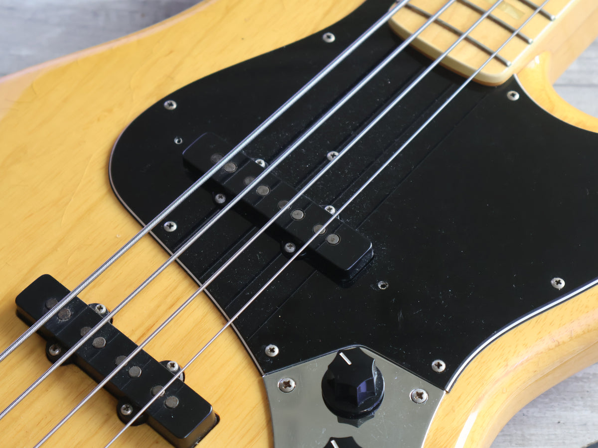 1980's ESP Navigator Japan Custom Order 70's Reissue Jazz Bass (Natural)