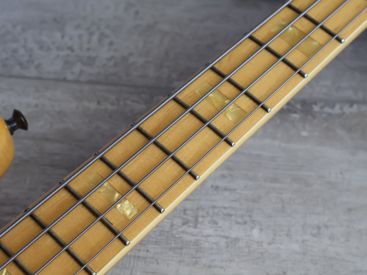 1980's ESP Navigator Japan Custom Order 70's Reissue Jazz Bass (Natural)