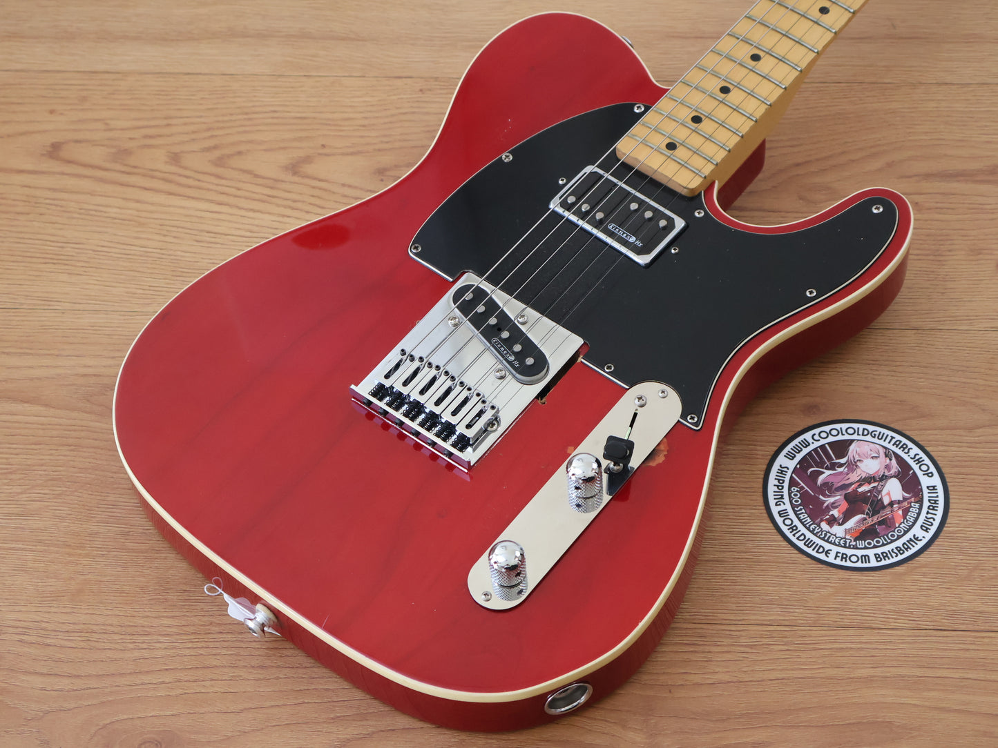 Fender Mex/USA Hybrid Telecaster w/Kinman's (Red)