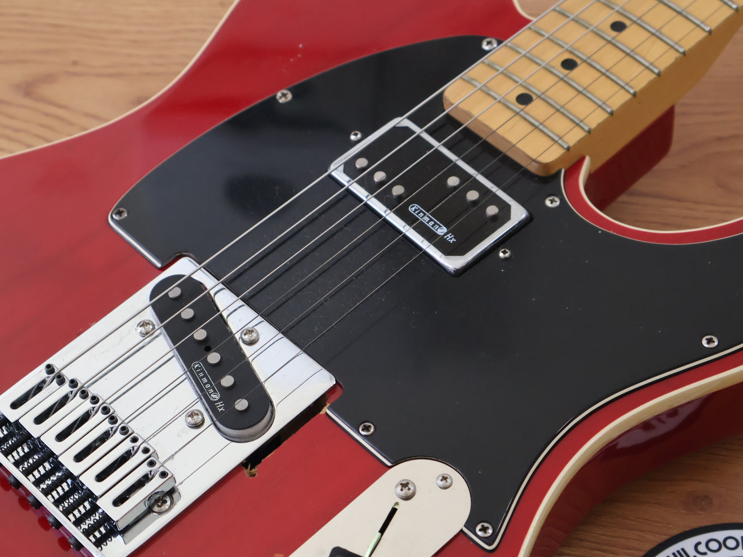Fender Mex/USA Hybrid Telecaster w/Kinman's (Red)