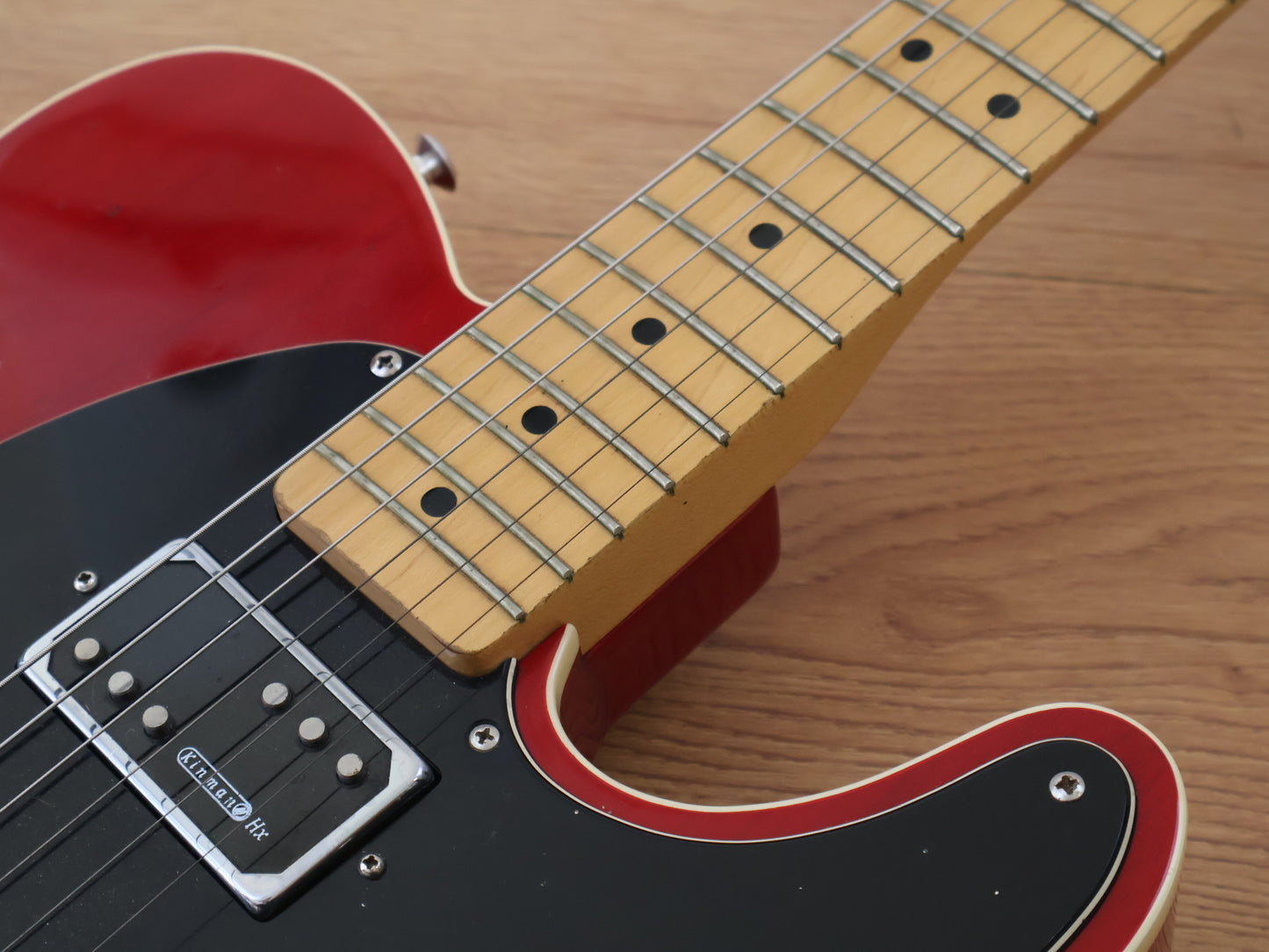 Fender Mex/USA Hybrid Telecaster w/Kinman's (Red)