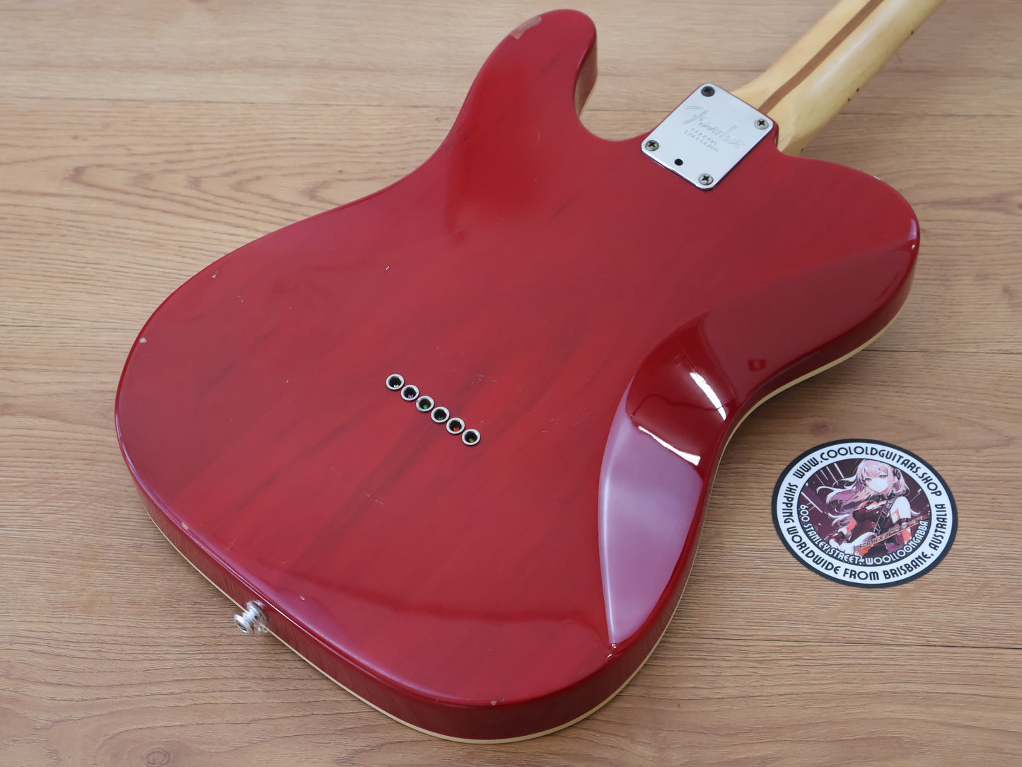 Fender Mex/USA Hybrid Telecaster w/Kinman's (Red)