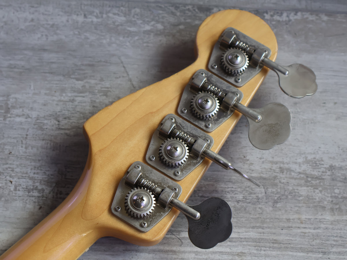 1980's ESP Navigator Japan Custom Order 70's Reissue Jazz Bass (Natural)
