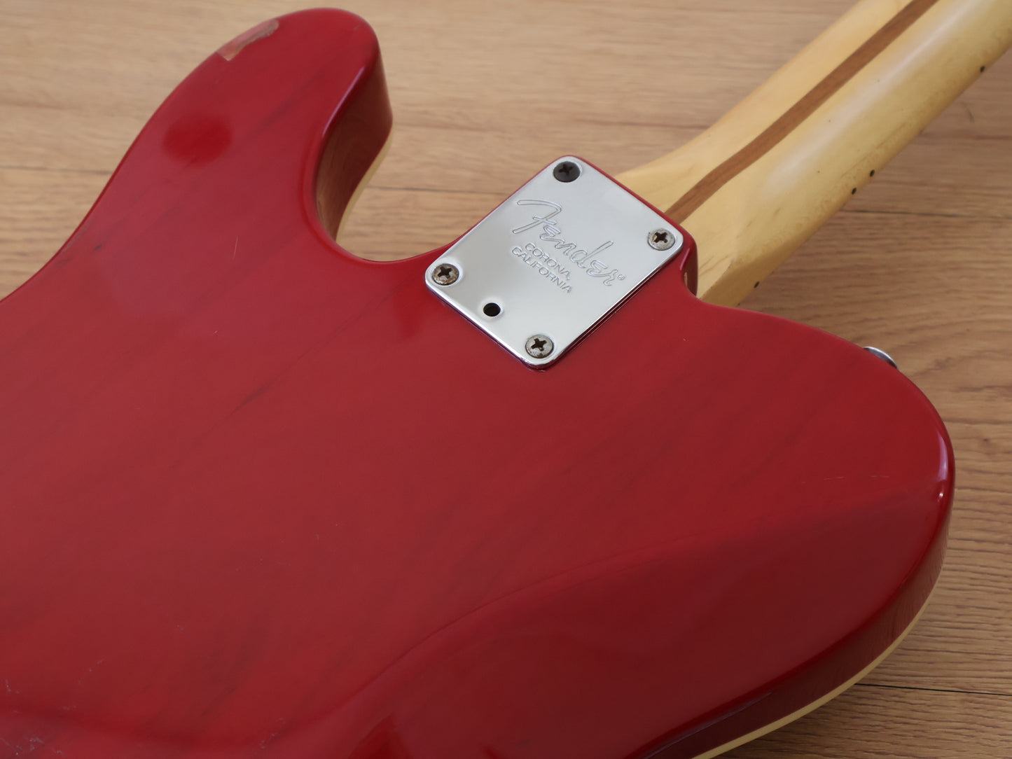 Fender Mex/USA Hybrid Telecaster w/Kinman's (Red)