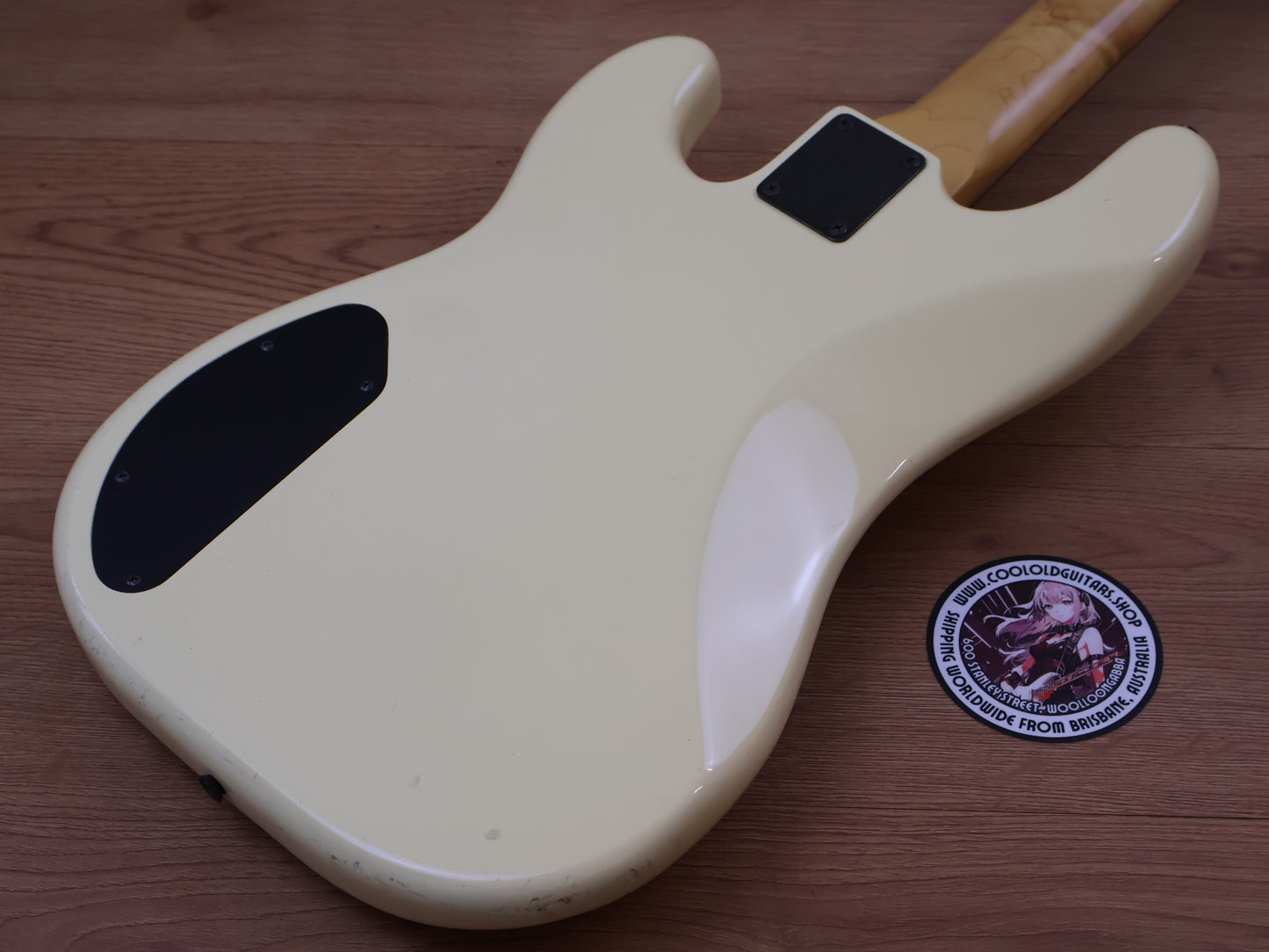 1987 Fender Japan "Jazz Bass Special" Duff McKagen Bass (Aged White)