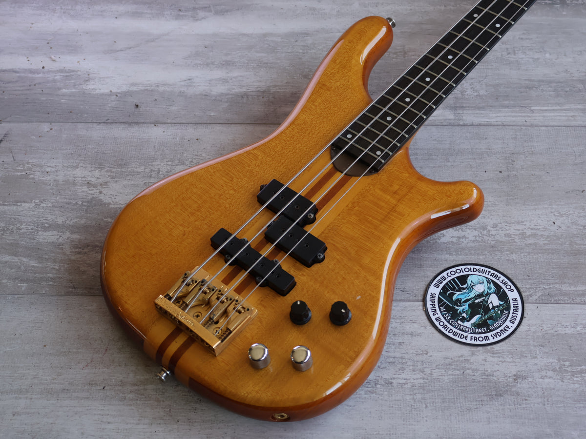 1989 Rockoon Japan (by Kawai) KRB-90 Neckthrough Bass (Natural)