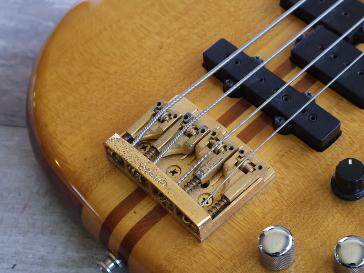 1989 Rockoon Japan (by Kawai) KRB-90 Neckthrough Bass (Natural)