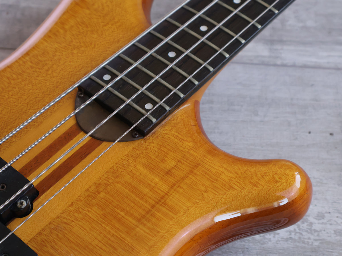 1989 Rockoon Japan (by Kawai) KRB-90 Neckthrough Bass (Natural)