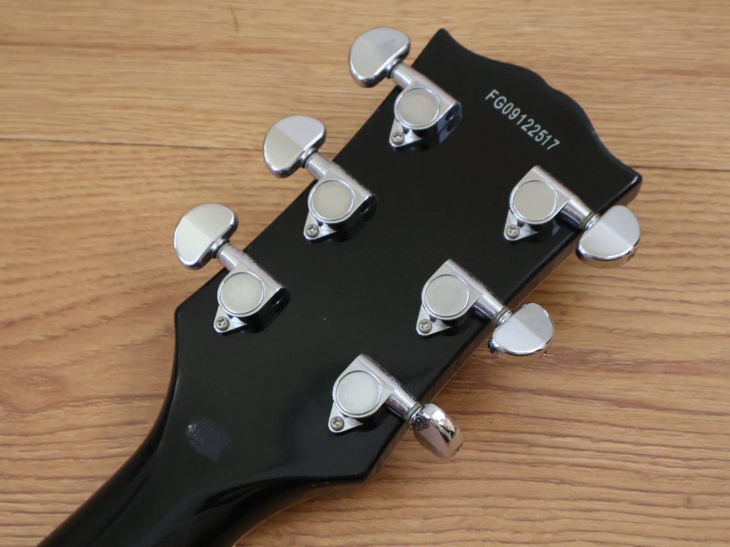 2009 Burny RLC-55JS John Sykes Les Paul Custom (Black)