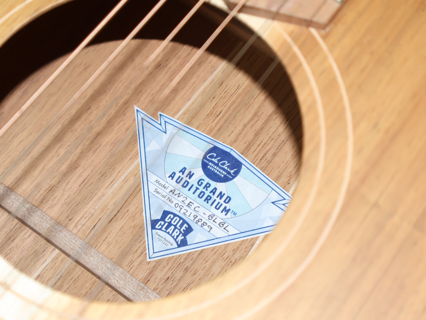 Cole Clark AN2EC-BLBL Angel Acoustic