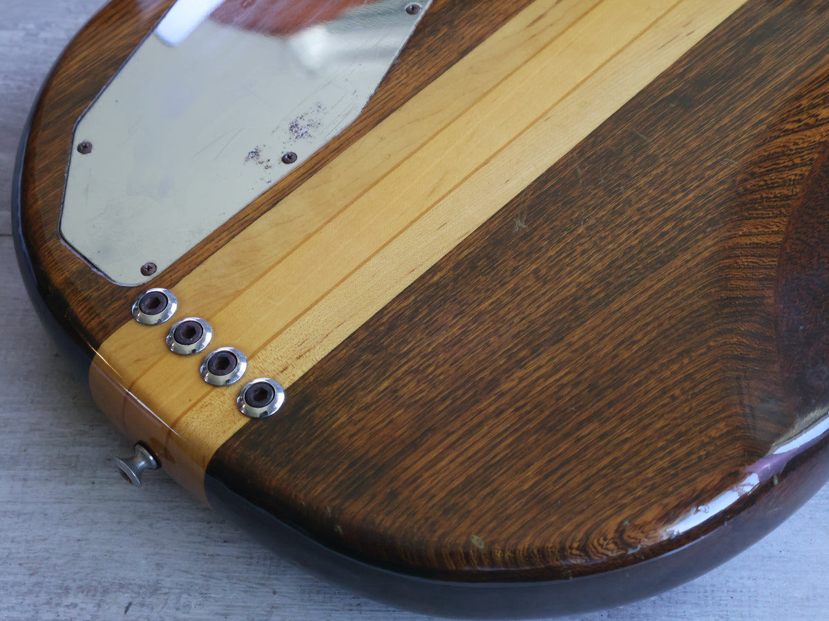1978 Greco Japan GOB-700 Speedway Neckthrough Fretless Bass (Walnut Stain)