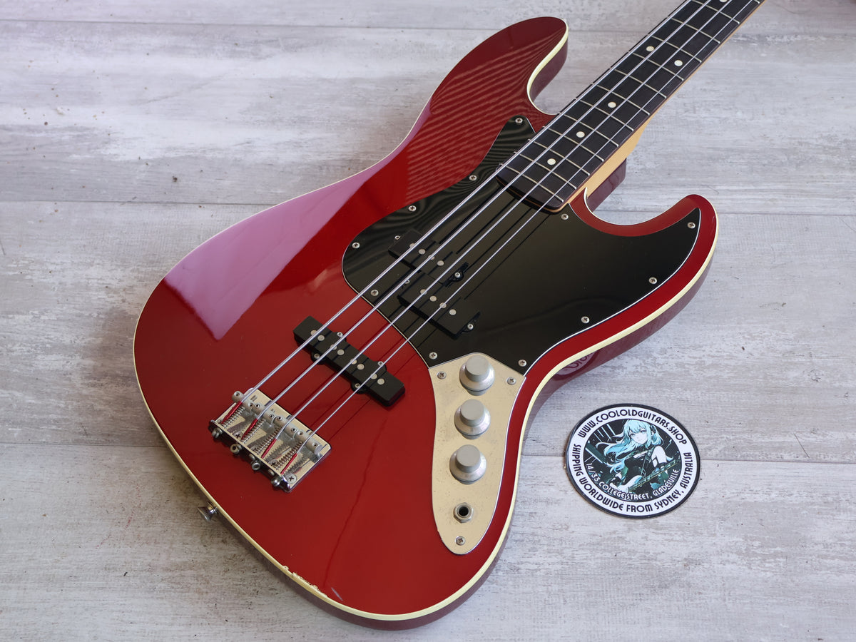 2010 Fender Japan Aerodyne PJ Jazz Bass (Old Candy Apple Red)
