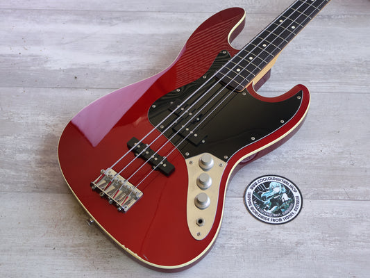 2010 Fender Japan Aerodyne PJ Jazz Bass (Old Candy Apple Red)