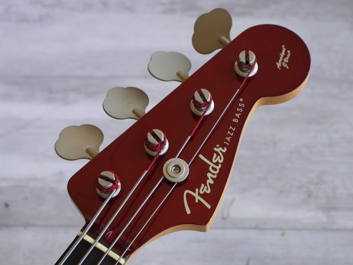 2010 Fender Japan Aerodyne PJ Jazz Bass (Old Candy Apple Red)