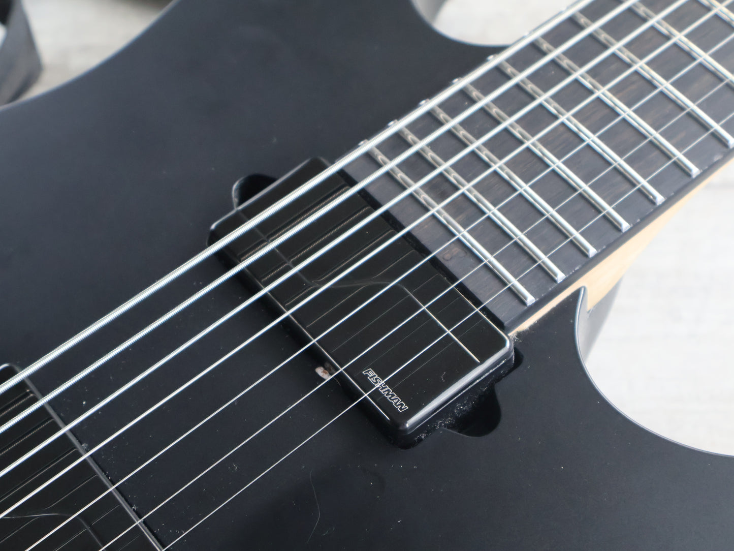 2021 Ibanez RGIXL7 7-String Electric Guitar w/Evertune + Fishman (Black)