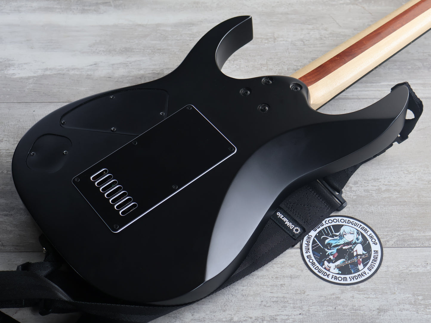 2021 Ibanez RGIXL7 7-String Electric Guitar w/Evertune + Fishman (Black)