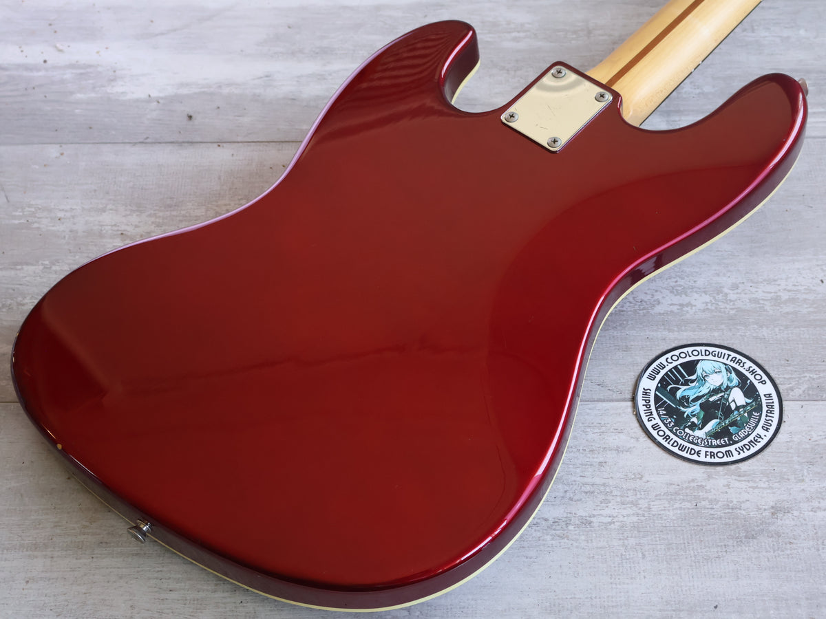 2010 Fender Japan Aerodyne PJ Jazz Bass (Old Candy Apple Red)