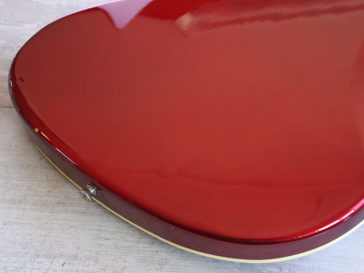 2010 Fender Japan Aerodyne PJ Jazz Bass (Old Candy Apple Red)