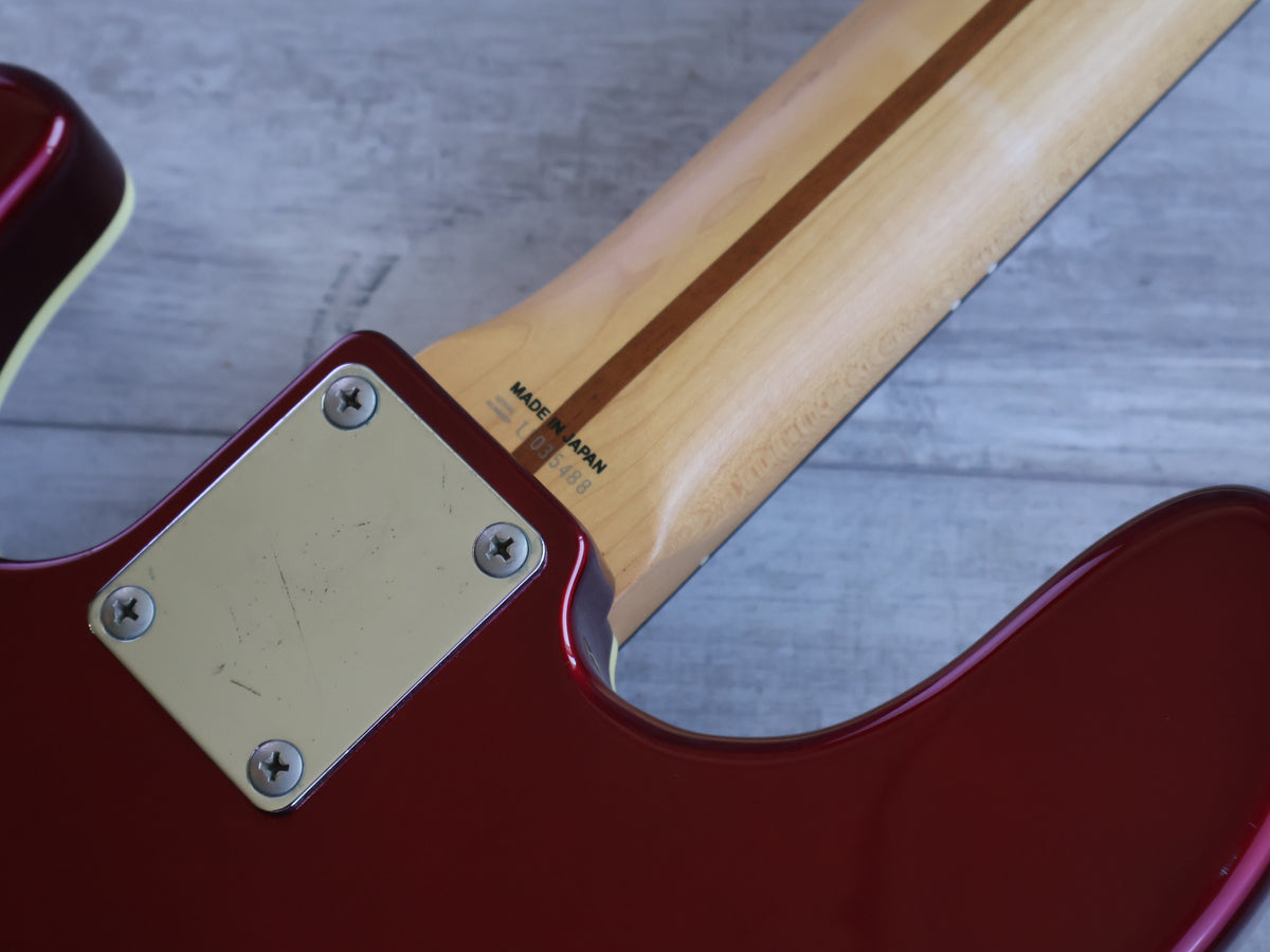2010 Fender Japan Aerodyne PJ Jazz Bass (Old Candy Apple Red)