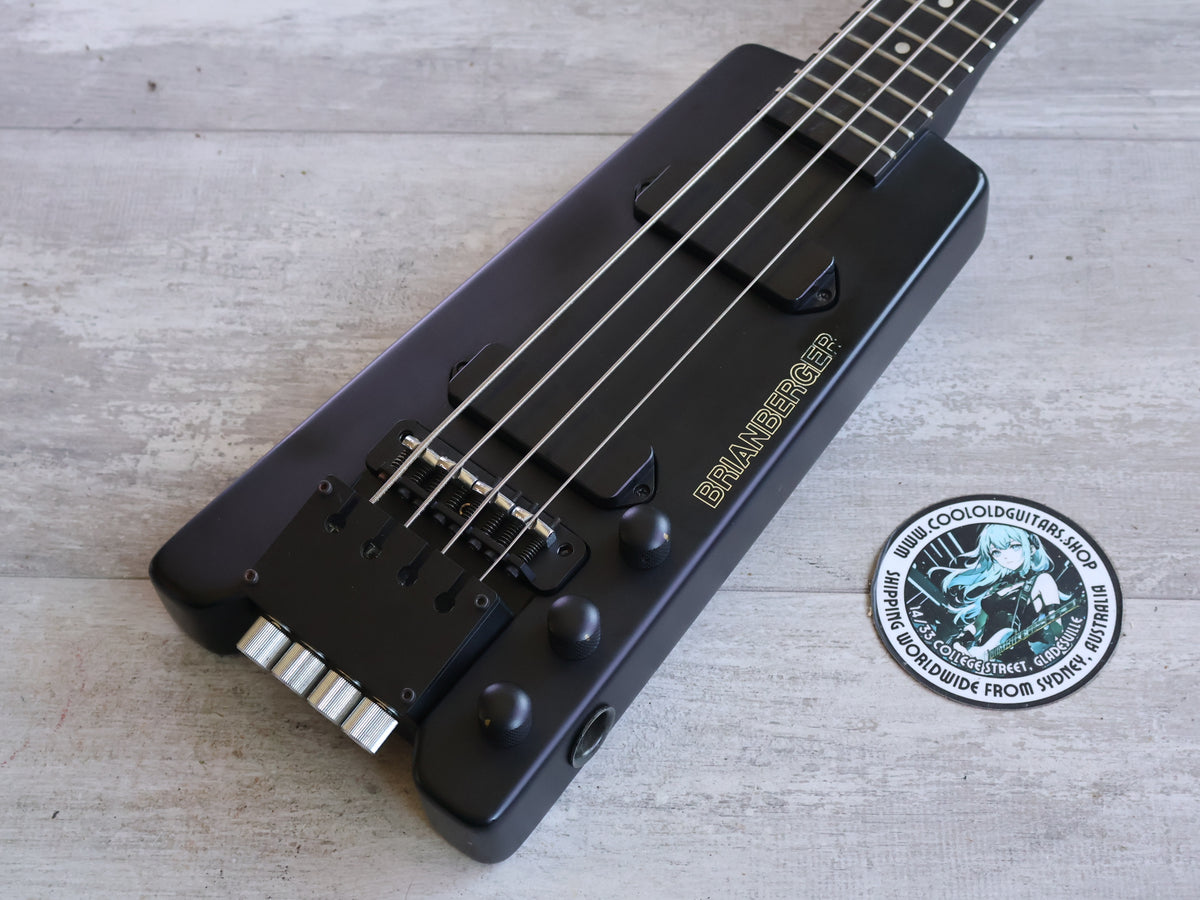 1980's Riverhead Japan "Brianberger" Headless Bass (Black)
