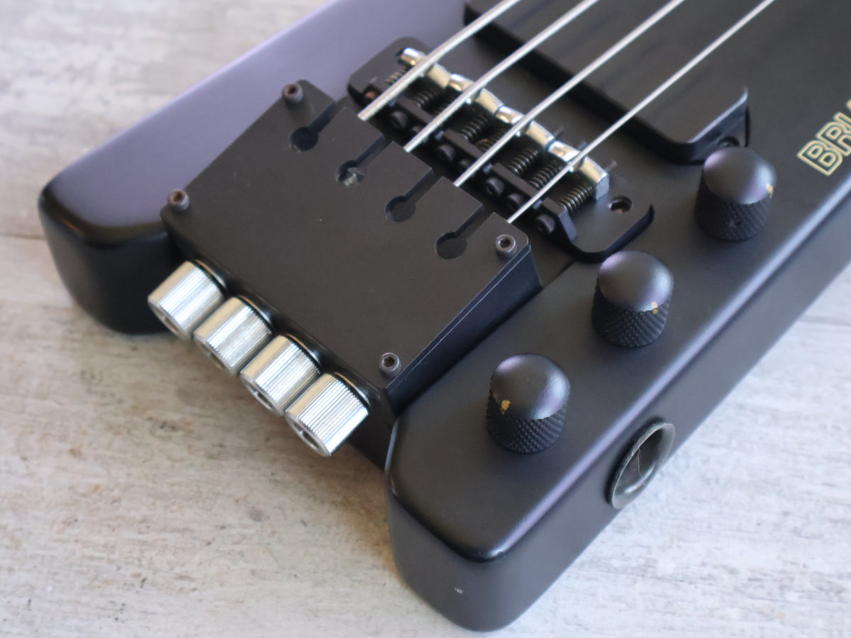 1980's Riverhead Japan "Brianberger" Headless Bass (Black)