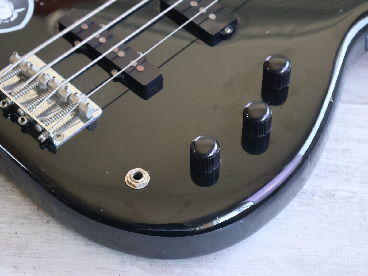 1989 Fender Japan PJ-455 "E Series" Precision Bass (Black)
